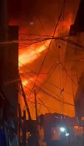 1070 still on 4th alarm. Location capulong tondo manila. Involved residential. #RotaryClubOfRahaSulayman #ysmemsclubofrahaphilippines #oneraha #RAHAVOLUNTEER #volunteerism #Raha | RAHA Volunteers Fire Department
