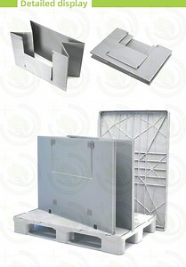 [Hot Item] Insert Plant Box Stacking Plastic Pallet Boxes for Euro Pallet Sleeve Box