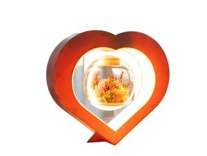 [Hot Item] Heart Shape Magnetic Levitation Preserved Eternal Flower, Floating Artificial Plant Bonsai for Decor Gift Christmas Crafts