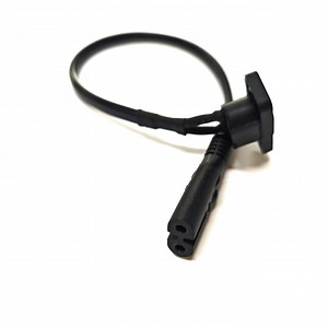IEC C7 to C8 Panel Mount Power Extension Cable Female Figure 8 to Male C8 Printer Scanner Power Cord