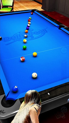 Daily Pool Game - Biggest Vertical Pool in the World