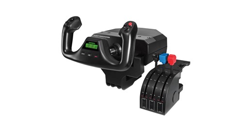 Logitech flight simulator peripheral deals: G Pro Yoke System returns to low price of $150, more