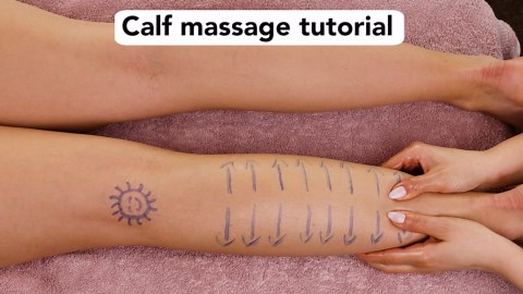Revitalize With Soothing Calf Massage