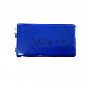 [Hot Item] 1200mAh Cp9V Wireless Microphone Guitar Multimeter Temperature Gun Smoke Alarm 9V Block Square Battery