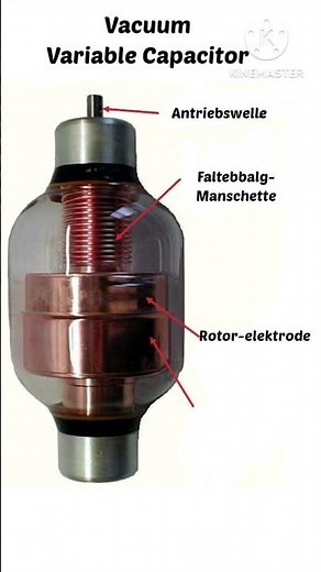 Vacuum Variable Capacitor #shorts