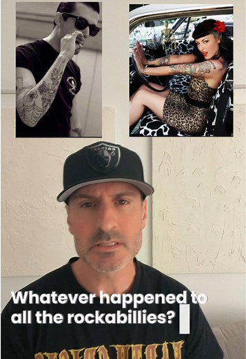 Today we investigate the vanishing of the Rockabilly. By 2009 they disappeared into thin air. Btw I have several colleagues, agents and henchman knocking on doors to find Earth Crisis face tattoo man. #rockabilly #punk #fyp #greaser #mystery