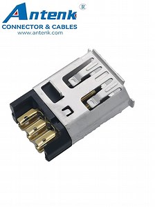 [Hot Item] IEEE 1394 6p Male Connector Shell Kit for Receptacle