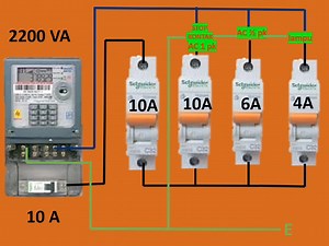 270K views · 2.7K reactions | simulasi pemasangan mcb grup untuk tiap daya #electric #listrikpintar #belajarlistrik | Elektrik dan sistem pendingin | Facebook