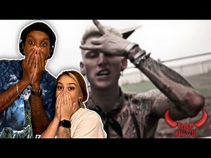 FIRST TIME HEARING Machine Gun Kelly “Rap Devil” (Eminem Diss) REACTION | WHY DID THIS MAN DO THIS😂