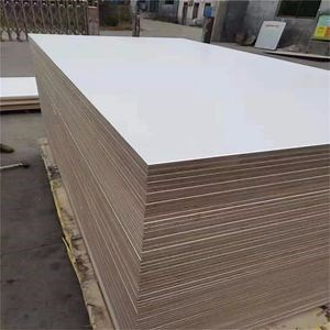 [Hot Item] 18mm Raw Plain MDF Board / Medium Density Fiberboard Price / Melamine White Board MDF
