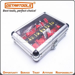 [Hot Item] Premium Tct Router Bit Kit for Woodworking Projects