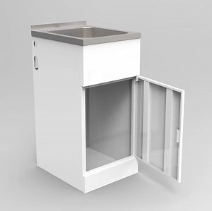 [Hot Item] Washing Machine Outdoor Cabinet Laundry Cabinet with Holes Depot Wall Cabinets Laundry Room