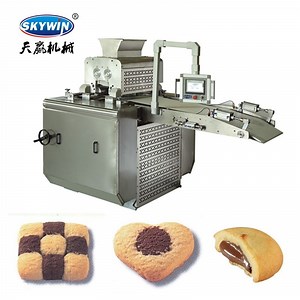 [Hot Item] Wire Cut Cookie Depositor Centre Filled Cookie Machine