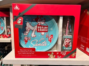 Mickey & Friends Holiday Milk And Cookies Set For This Christmas! | Chip and Company