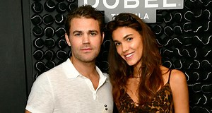 Paul Wesley & Girlfriend Natalie Kuckenburg Couple Up for Tennis Match at U.S. Open 2023