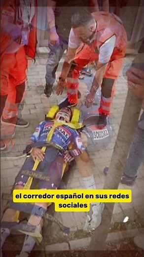 Mikel Landa 🇪🇸 returns after his crash at the #giroditalia and left this message.