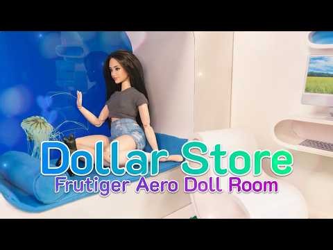 Dollar Tree Craft : DIY Doll Room | Frutiger Aero Inspired: Dollar Store Craft