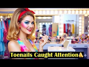 Massage Therapist Saw My Painted Toenails (crossdressing story)