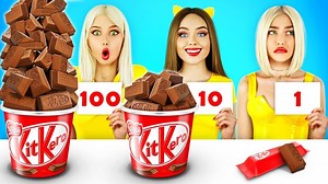 4.7K views · 134 reactions | 100 LAYERS OF FOOD CHALLENGE by RATATA | Ratata | Facebook