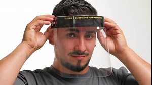 PRTX SAFESHIELD Face Shield, Clear