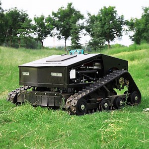 [Hot Item] Robot de control remoto para granja, cortacésped de gasolina y eléctrico, desmalezadora de jardín para agricultura, frutales y bosques con CE y EPA