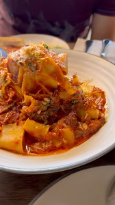 Pasta cravings calling? Give in and savor every bite.😍 Wagyu Beef Cheek Ragu Pappardelle - slow cooked in Tomato Sauce, Pine Nuts, Chili Oil.😋 | Food For Tata