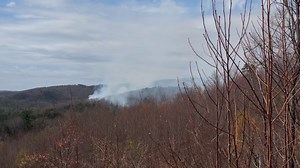 Crews on scene of wildfire in Wilkes County, over 600 acres burned as of Monday