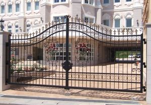 [Hot Item] Luxury Decorative Galvanized Steel Fence Railing Handrail Wrought Iron Gate