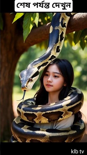 “Indian Woman Attacked by Giant Python | Jungle Lion Rescue Story | #ai #shorts