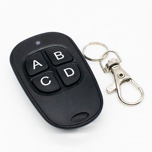 [Hot Item] 433MHz 4 Keys Copy Garage Door Remote Control Universal Remote Control Cloning Electric Gate Remote Controller Duplicator Key