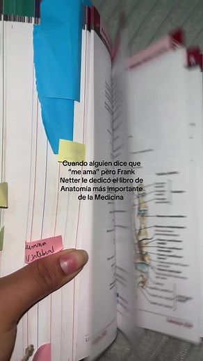 Cuando alguien dice “me ama” pero dedicó el libro de Netter