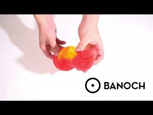 Banoch Dragon Fantasy Dildo Red Orange – Silicone Monster Toy with Suction Cup