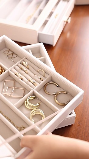 8.9K views | Discover the perfect solution for keeping your jewelry and accessories in order with Stackers. Stylish and versatile, they offer impeccable organization to suit your unique style. Shop the collection at modernquests.com (link in bio) #modernquests #stackers #jewelleryboxes #jewellerystorage #accessoriesbox #watchbox #giftsforher #storagesolutions | Modern Quests | Facebook