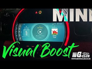 MINI F56 VISUAL BOOST UI UPGRADE 2022 LCI 미니 비부 펌업 21-03