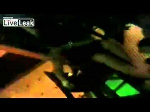 Drunk girl falls off chair at bar! (Really funny)