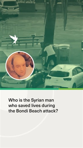 Ahmed al-Ahmad, a Syrian father of two and fruit shop owner who moved to Sydney in 2006, became an unexpected hero at a Hanukkah event in Bondi Beach. When a gunman opened fire on the crowd, Ahmed didn’t hesitate. He rushed towards one of the attackers, wrestled the gun away, and helped save lives. His family proudly calls him a hero, and social media users have celebrated him as a brave Syrian Muslim man who risked everything to protect others. | The New Arab