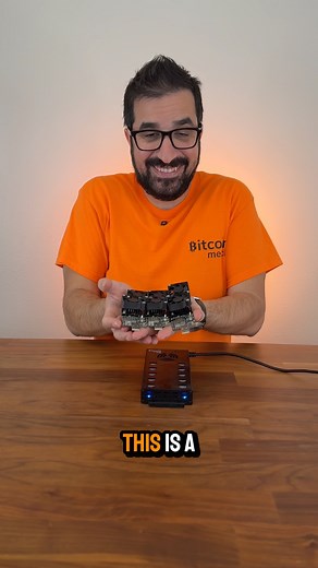 The Disruptor USB Solo Bitcoin Miner is ideal for anyone from beginners to crypto veterans looking to mine Bitcoin independently without hassle. Its compact design, wireless capabilities, and bold aesthetics make it perfect for home or office setups. All this for – a small price for big potential! www.bitcoinmerch.com or click the link in our bio #bitcoin #mining #bitcoinmerch #bitcoinmining #usbbitcoinminer #disruptor | Idan Abada