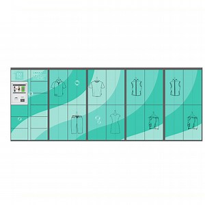 [Hot Item] Outdoor Smart Laundry Lockers for Clothes Washing Store and Pick up