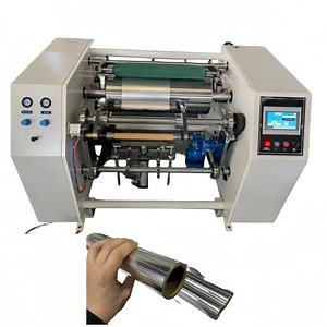 [Hot Item] Rewinder Fully Automatic Stretch Film Cling Film Rewinding and Slitting Machine Computer Programming Control