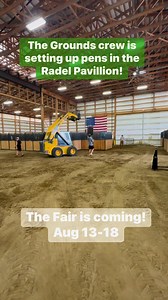 Our teams are Working Hard getting ready for Minnesotas Largest County Fair! #county #fair #countyfair #workhard #horse #animals #animalshow #groundscrew | Steele County Free Fair