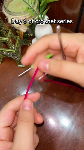 How to do crochet ? How to make magic circle or magic ring today is Day 6 of crochet series #creatorsearchinsights #crochet #unfreezemyacount #tutorials #Foryou