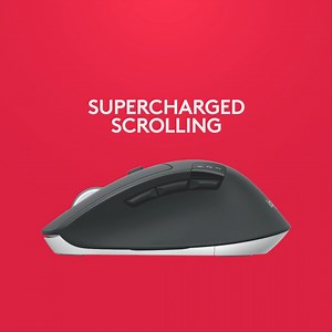 Zip through tasks with a flick of a finger. ⚡️ Take the express lane with M720 Triathlon Mouse for hyper-fast scrolling.  | Logitech | Facebook