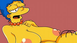 Marge and Homer pussy eating Simpsons porn
