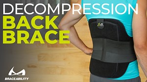 BraceAbility LSO Back Brace, Adjustable Lumbar Support Belt for Lower Back Pain Relief and Posture Stabilization, 3X Large