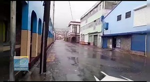 #TSBret Kingstown, St Vincent is a veritable ghost town on Friday, June 23, a full shut down of businesses having been ordered owing to the passage of Tropical Storm Bret. | Searchlight SVG