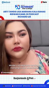2.4K views | BANJARMASINPOST.CO.ID - Model Lisa Mariana terekam...