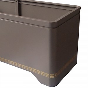 [Hot Item] Galvanized Steel Planter Box Long Outdoor Metal Flower Box for Garden