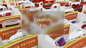 Over 450 Creativity Kits have been created for children and families in Bethesda, Blaenau Ffestiniog and Deiniolen. They'll be full of Arts and Craft materials as well as a brand new creative booklet. For more information, read the statement below! http://orlo.uk/creativity_kits_dMeSH | Cyngor Gwynedd