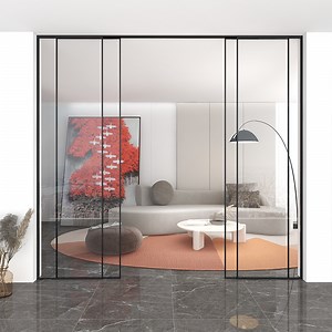 [Hot Item] Better Than UPVC Bedroom Balcony Indoor Sliding Aluminum Glass Door for Kitchen