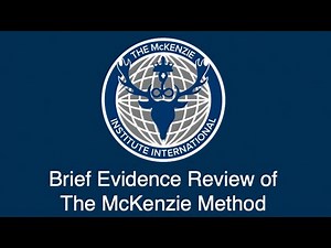 Brief MDT-McKenzie evidence overview presentation